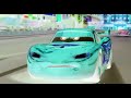 Cars 2 Lightning McQueen Color Inverted Flipped Reversed