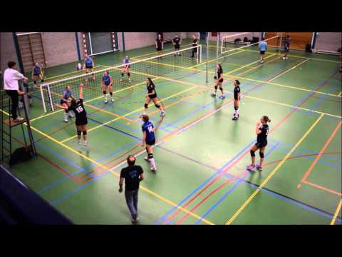 Vtc woerden D2,  laatste punt (lange rally)