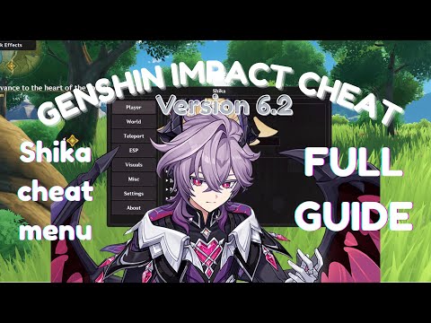 Genshin Impact SHIKA cheat (NOT SAFE) version 6.2 FREE | Full Guide | PC | SHIKA MENU | 2025