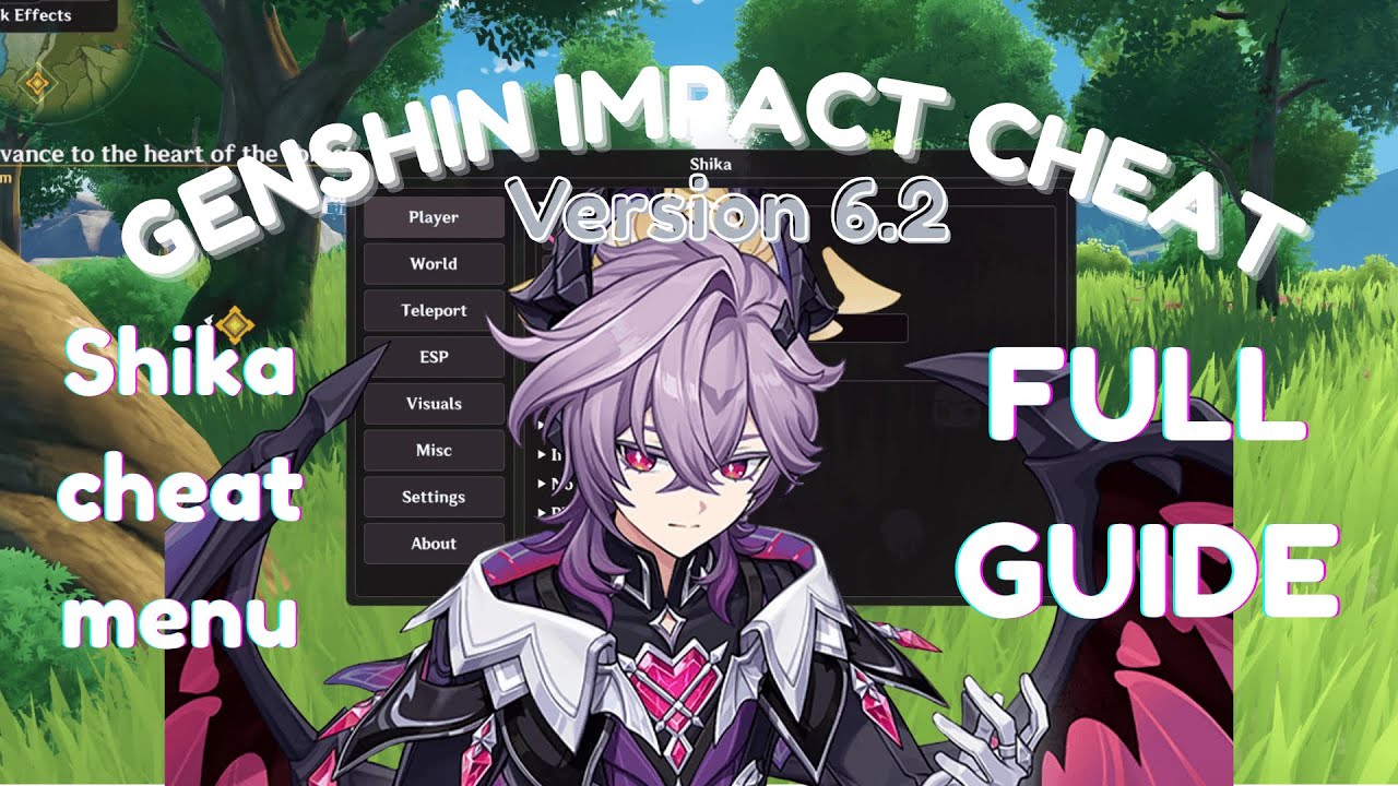 Genshin Impact Cheat SHIKA (NOT SAFE) version 6.2 FREE | Full Guide | PC | SHIKA MENU | 2025