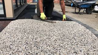 A video of Resin being laid