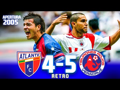 PARTIDAZO 🐴 Atlante 4-5 Veracruz 🦈 Apertura 2005