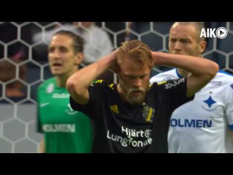 Se målet och AIK:s chanser mot IFK Norrköping