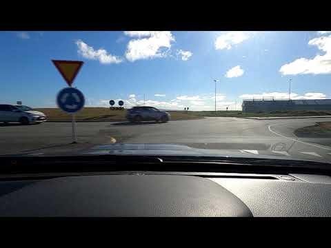 From Keflavik Airport to Reykjavik, Iceland