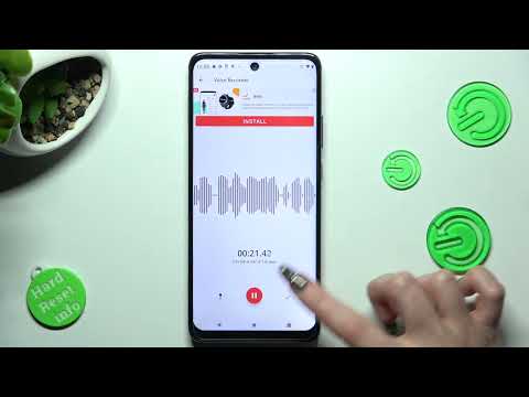 How to Record Sounds with Motorola One 5G Ace - Use Voice Recorder