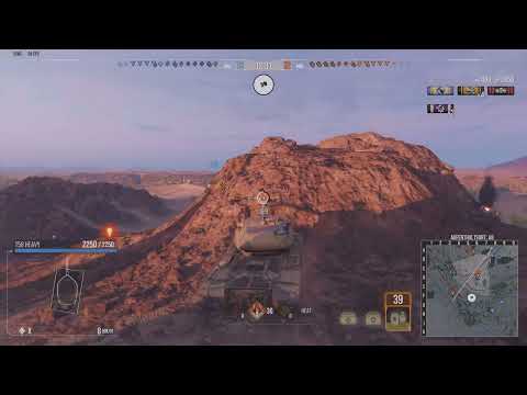 WoT Console, T58 Heavy, sand river, 9k damage