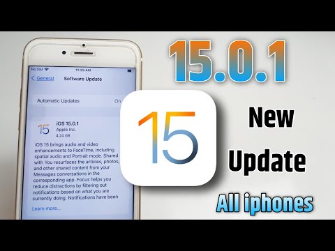 iOS 15.0.1🔥 Released in iphone 6s/6s/8/X. Should you update to iOS 15.0.1
