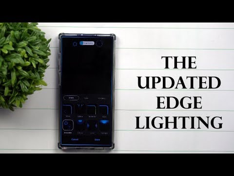 Samsung's Edge Lighting - The Updated Version (One UI 2.0)