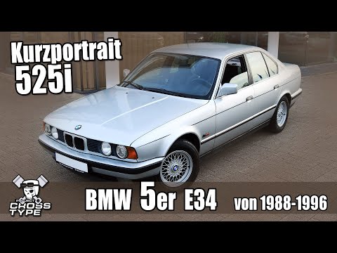Kurzportrait BMW 5er E34 525i 1988-1996