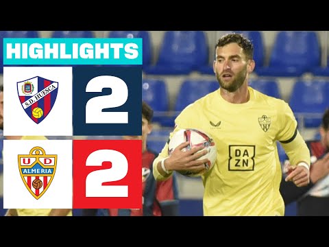 SD HUESCA 2 - 2 UD ALMERÍA | HIGHLIGHTS LALIGA HYPERMOTION
