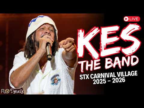 Kes the Band Live at St. Croix Crucian Carnival Festival Village 2025 - 2026 Soca Bacanal #usvi