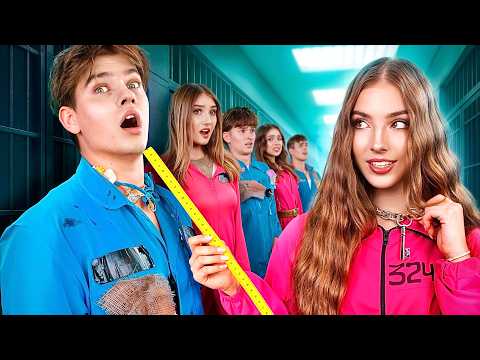 Mädchen vs Jungs Challenge im Gefängnis! Wer wird das Gefängnis leiten?