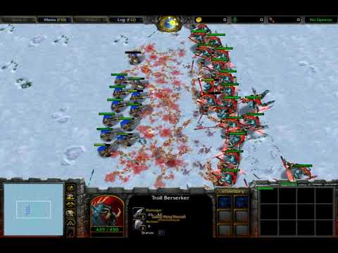 (Comment Request) 33 Rifleman vs 50 Troll Berserker (100 Food) Fully Upgrade 1080p