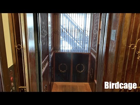 Amazing Modernized Otis Birdcage Traction Elevator @ An Apartment Building - Sacramento, CA