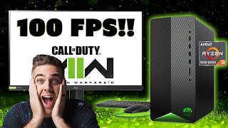 This $400 Budget PC Plays COD MW2 At 100 FPS!! | HP-TG01 Gaming PC Review + Benchmarks