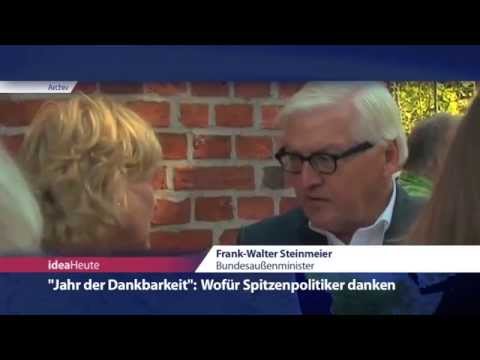 ideaHeute vom 25 09 15 - Steinmeier - Flüchtlinge - Kauder