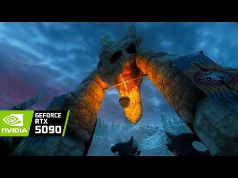 [4K] Skyrim RTX 5090 | 1750+ Mods Insane Overhaul | Cinematic ENB Graphics Experience