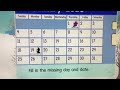 Starfall Make A Calendar January 2026