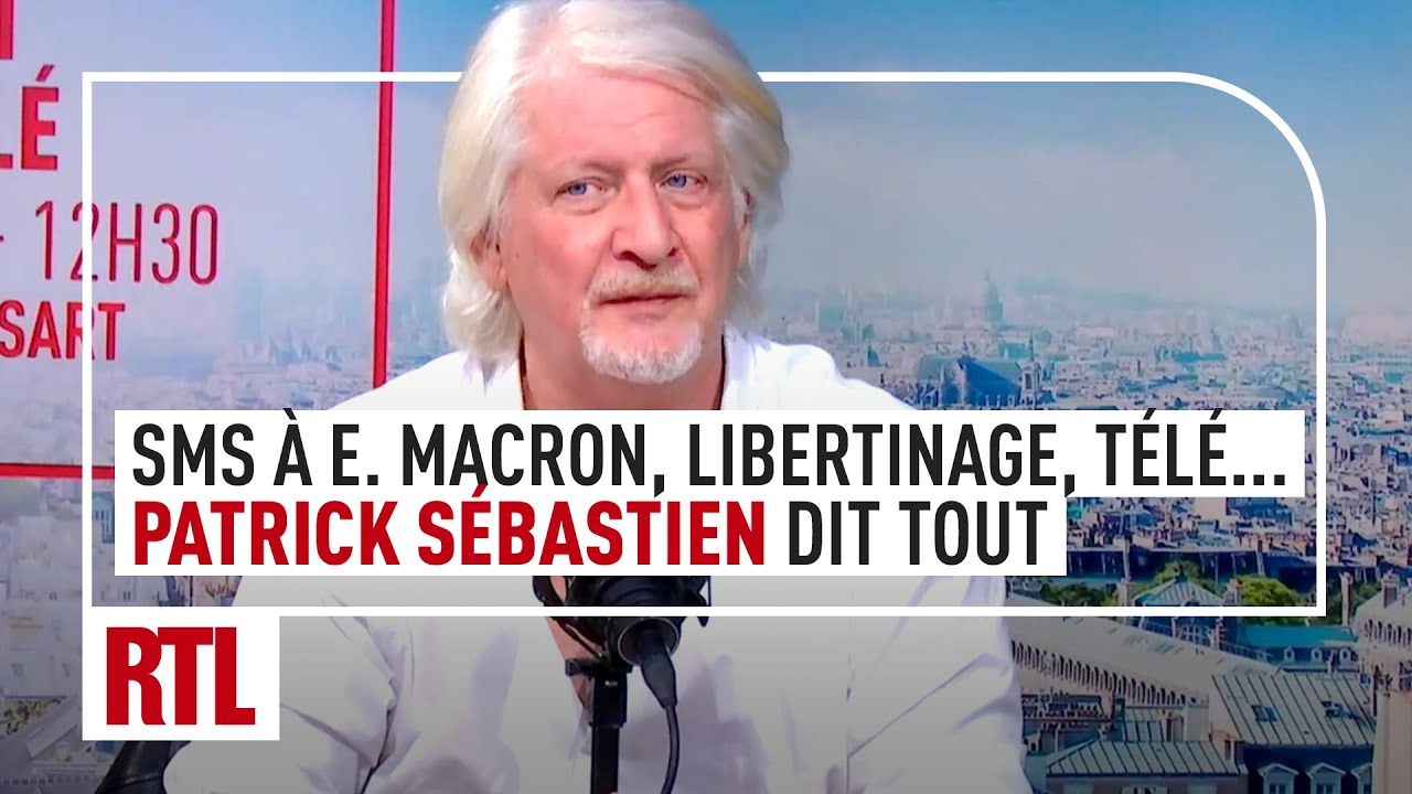 SMS à Emmanuel Macron, libertinage, télé... Patrick Sébastien dit tout dans "On Refait La Télé"