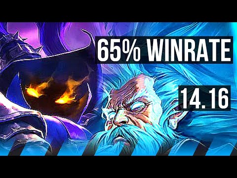 VEIGAR vs ZILEAN (MID) | 65% winrate | NA Master | 14.16
