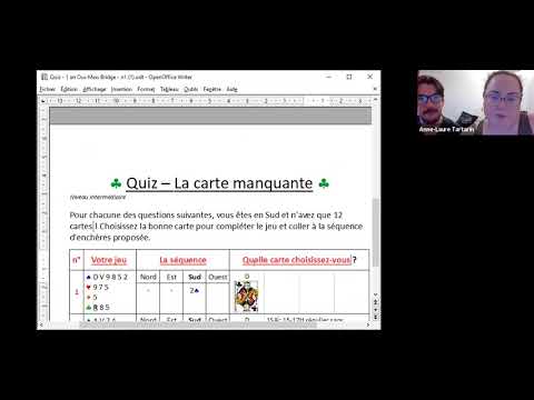 Cours de démonstration Oui-Mais Bridge