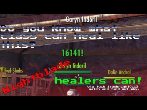 What class is good for healing, nightblade!