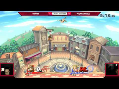 VS Weekly 4/20/17 - Losers Qtrs - Vitamin (Fox) vs. NickRiddle (ZSS/Bowser) - Smash 4