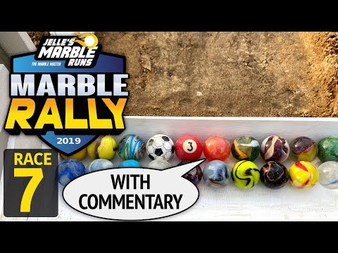 Sand Marble Rally 2019 Race 7 - Jelle’s Marble Runs