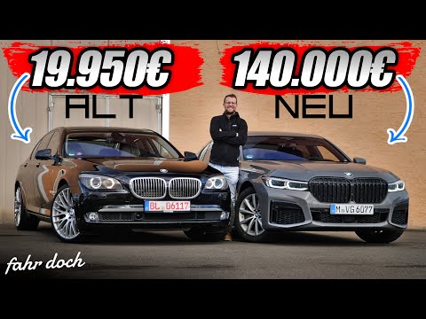 LUXUS SCHNÄPPCHEN? V12 mit 544 PS + Volle Hütte für 19.950€! BMW 760i vs 740d | ALT gegen NEU