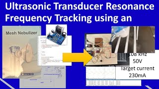 Ultrasonic Transducer Resonance Frequency Tracking using an Arduino