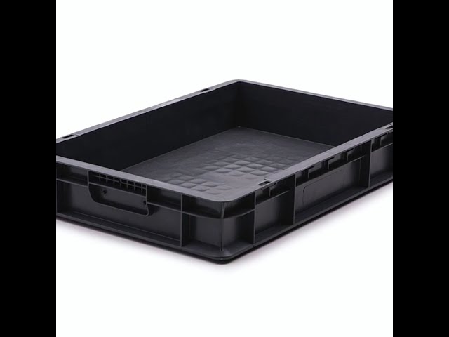 Vídeo relacionado con keeeper Caja de almacenamiento EURO-BOX, colección Bruno ECO, tamaño XL, 43x35x24, ECO Gris