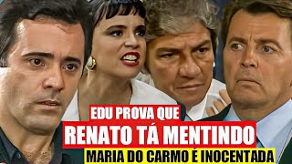 RAINHA DA SUCATA - Edu PROVA INOCÊNCIA da Maria do Carmo USANDO um gravador ESCONDIDO