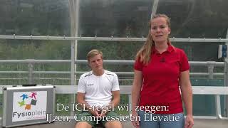 Wat te doen bij een enkelverzwikking/enkeldistorsie?