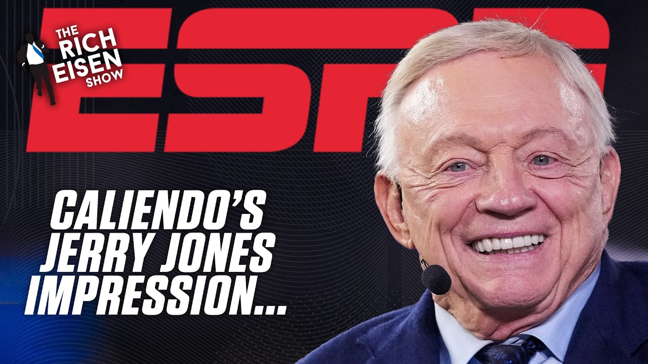 Frank Caliendo impersonates Jerry Jones, Stephen A. Smith & Adam Schefter | The Rich Eisen Show