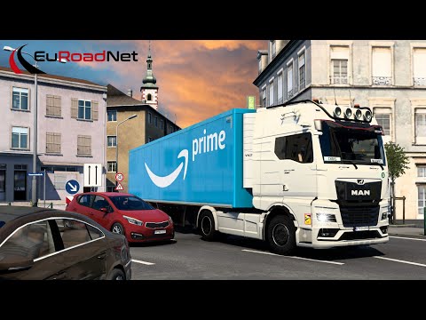 ETS2 EuRoadNet - Zittau to Forst I MAN TGX 2020 [2448] EURO TRUCK SIMULATOR 2