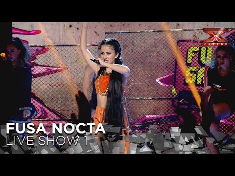 Fusa Nocta shows she's the trap queen | Live Show 1 | The X Factor 2018