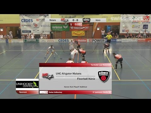 Highlights vom Spiel der Runde: UHC Alligator Malans - Floorball Köniz