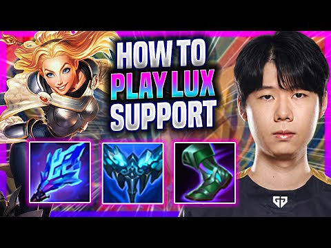 LEARN HOW TO PLAY LUX SUPPORT LIKE A PRO! - KT Lehends Plays Lux Support vs Karma! | Season 2023