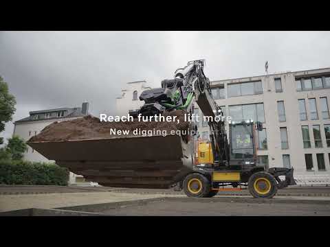 The next generation of Volvo EWR150 and EWR170 Wheeled Excavators | Built for Tomorrow.