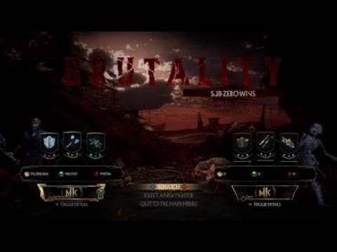 mortal Kombat 11 sub zero brutality tutorial: falling to peaces