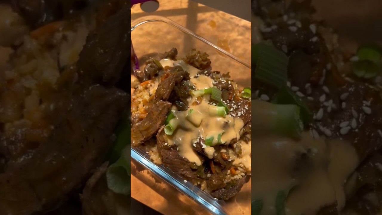 Beef Bulgogi W/Fried Rice #bulgogi  #beefbulgogi #friedrice #dinner #foodie #foodlover #cooking