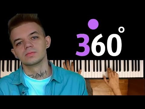 Элджей - 360° ● караоке | PIANO_KARAOKE ● ᴴᴰ + НОТЫ & MIDI