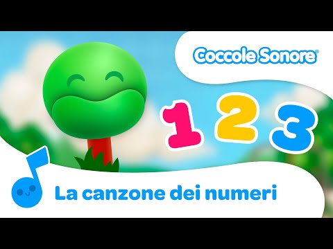 La Canzone dei Numeri 🔢 - Canzoni per Bimbi - Coccole Sonore