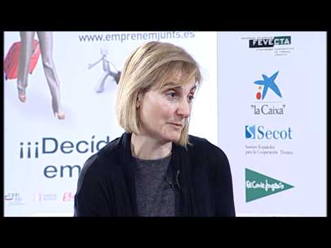 Cristina V�zquez (PymesOnline) en el D�a de la Persona Emprendedora CV