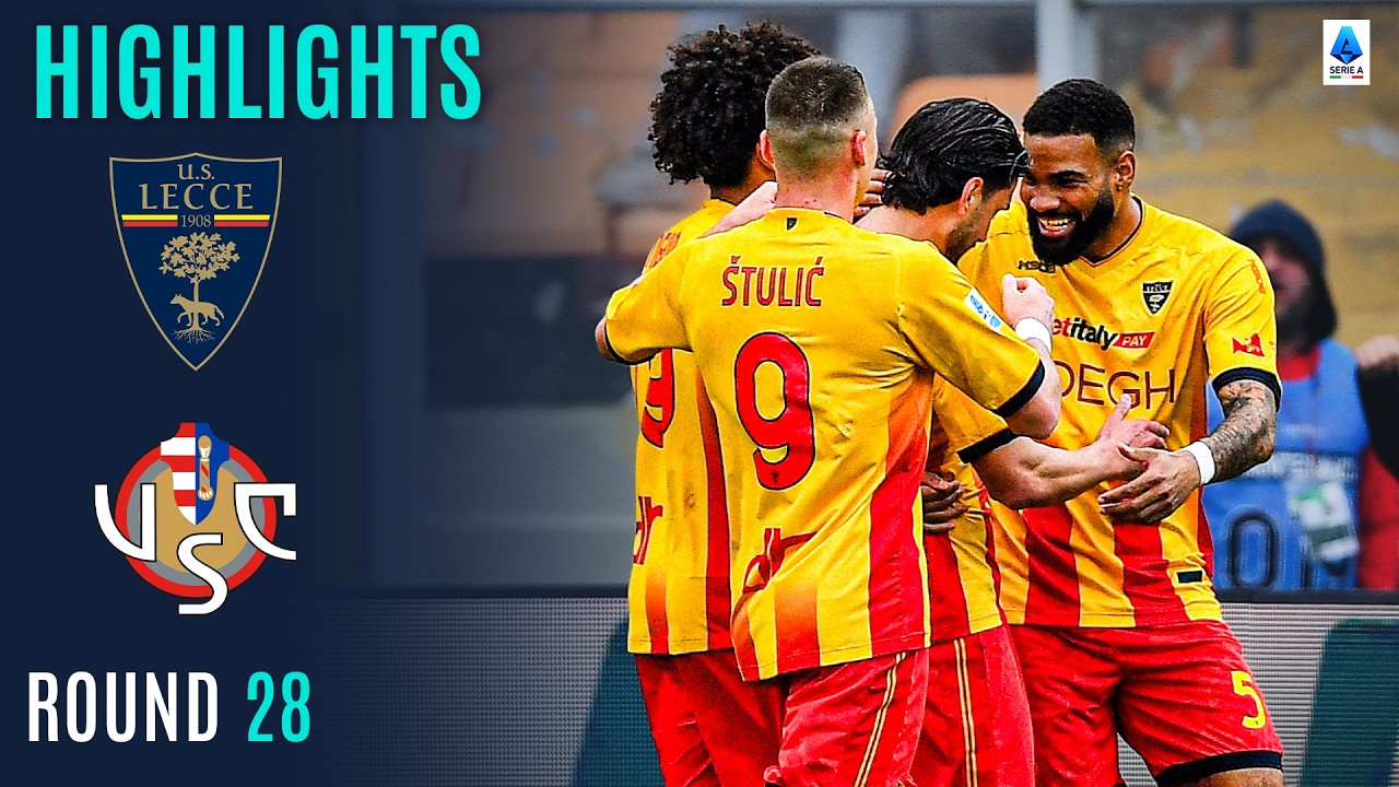 LECCE-CREMONESE 2-1 | HIGHLIGHTS | Lecce Win Relegation Battle | Serie A 2025/26