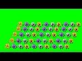 Pacman Contingent In Green Screen
