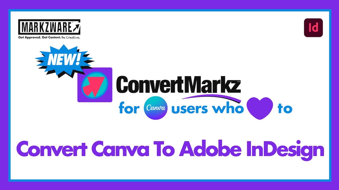 How to Convert Canva to InDesign - getting started!