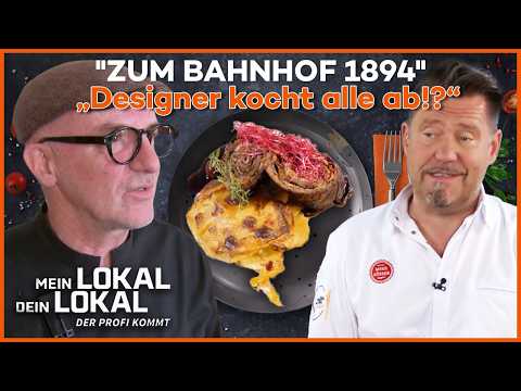 At the restaurant "Zum Bahnhof 1894", art is combined with cooking | My Restaurant Your Restaurant