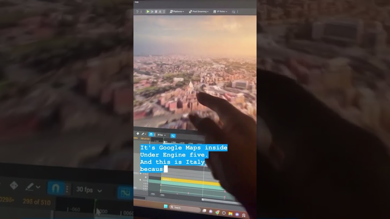 UNREAL ENGINE + Google Maps is technically a CHEAT!#unrealengine5