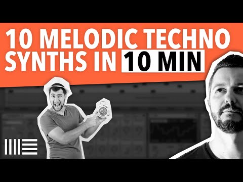 10 MELODIC TECHNO SYNTH IN (ALMOST) 10 MIN | ABLETON LIVE